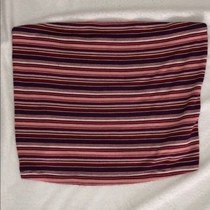 Multiple color tube top.